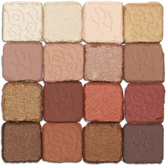 🆕 Makeup Ultimate Shadow Palette 16-Shade Vegan Formula - Warm Neutrals Brights - Picture 10 of 10